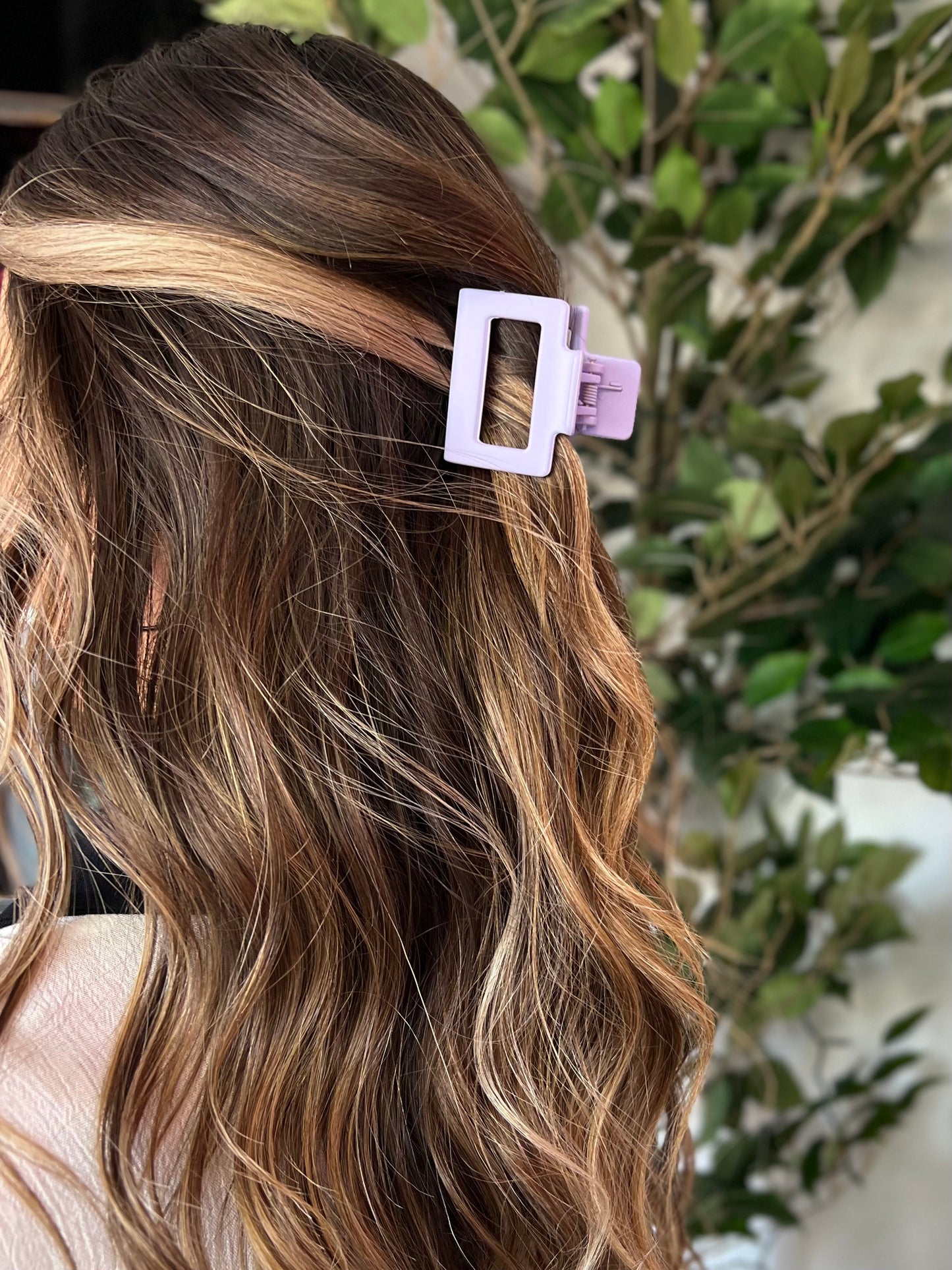 Mini Effortless Hair Clip, Lavender